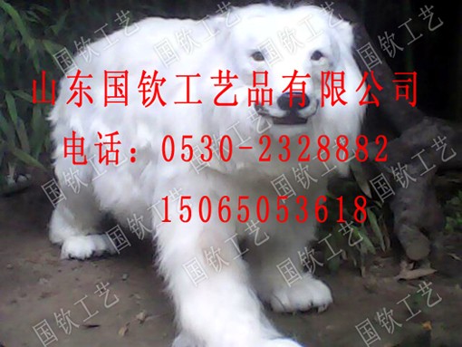 供应仿真北极熊，照相大熊猫模型